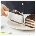 thumbnail image 5 of Professional Stainless Steel Cake Slicer - Triangle Cutter & Separator For Perfect Slices, Ideal For Desserts, Birthday Parties, Pizza & Cheesecakes, 5 of 5