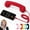 Red, variant on Retro Selected Phone Handset Wired & USB Mobile Phone Receiver for Comfortable Calls, Type-c Port, Tech Gadget (Black)