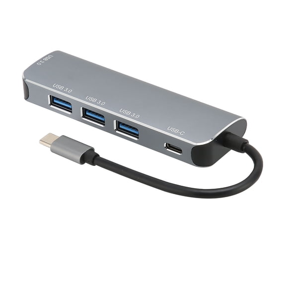 Adaptador Multipuerto USB C Hub, 60W Tipo C PD3.0 Carga Rápida USB3.0 5Gbps Usb C Dock 5 En 1 Para Teléfono Móvil Para Portátil Para Tableta