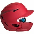 thumbnail image 2 of Easton Pro X Baseball Batting Helmet with Jaw Guard, Junior, Red, Left Hand Batter, 2 of 4