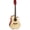Natural Wood, variant on Ktaxon 41 Inch Cutaway Acoustic Guitar for Beginners, Full Basswood Body with Complete Starter Kit, Sunset Color