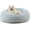 grey, variant on 23'' inch Calming Dog Bed, Anti-Anxiety Donut Small Dog Bed, Warming Cozy Soft Cute Round Washable, Marshmallow Cuddler Nest Puppy Bed, Grey