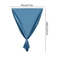 thumbnail image 3 of Stick-On Blackout Curtain Room Darkening Window Shade No Drill Rental Friendly Drapes For Bedroom Living Room 100x90cm, 3 of 8