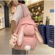 thumbnail image 3 of LHSHID Kawaii Bunny Ear Backpack for Girls Teen Women School Daypack for Travel Bookbag with Cute Pendant (Blue), 3 of 6