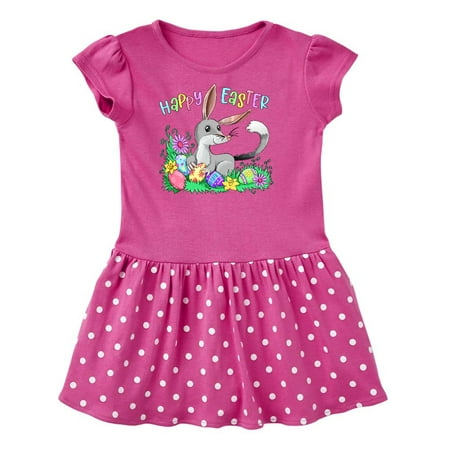 

Inktastic Happy Easter Cute Easter Bilby Gift Toddler Girl Dress