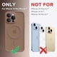 thumbnail image 2 of Funda CAPRARO Magnetic para iPhone 14 Pro Max Brown, 2 of 7