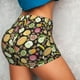 thumbnail image 4 of Fotbe Fruits Shorts Sin Costuras – Shorts Deportivos de Cintura Alta para Mujer, Elásticos para Gimnasio, Yoga, Running o Ciclismo-Medium, 4 of 8