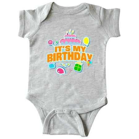 

Inktastic It s My Birthday Gift Baby Boy or Baby Girl Bodysuit