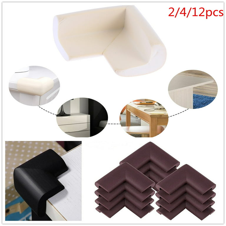 12 Pack Soft Corner Protector Baby Proofing Edge and Corner Guards, Safety  Pre-Taped Furniture Bumper for Fireplace, Table, Stair, Cabinet (Off White)