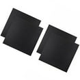 thumbnail image 2 of 4pcs Cross-Stitch Embroidered Plain Cloth Handmade Needlework Aida Fabric for DIY Use Black (Black）, 2 of 8