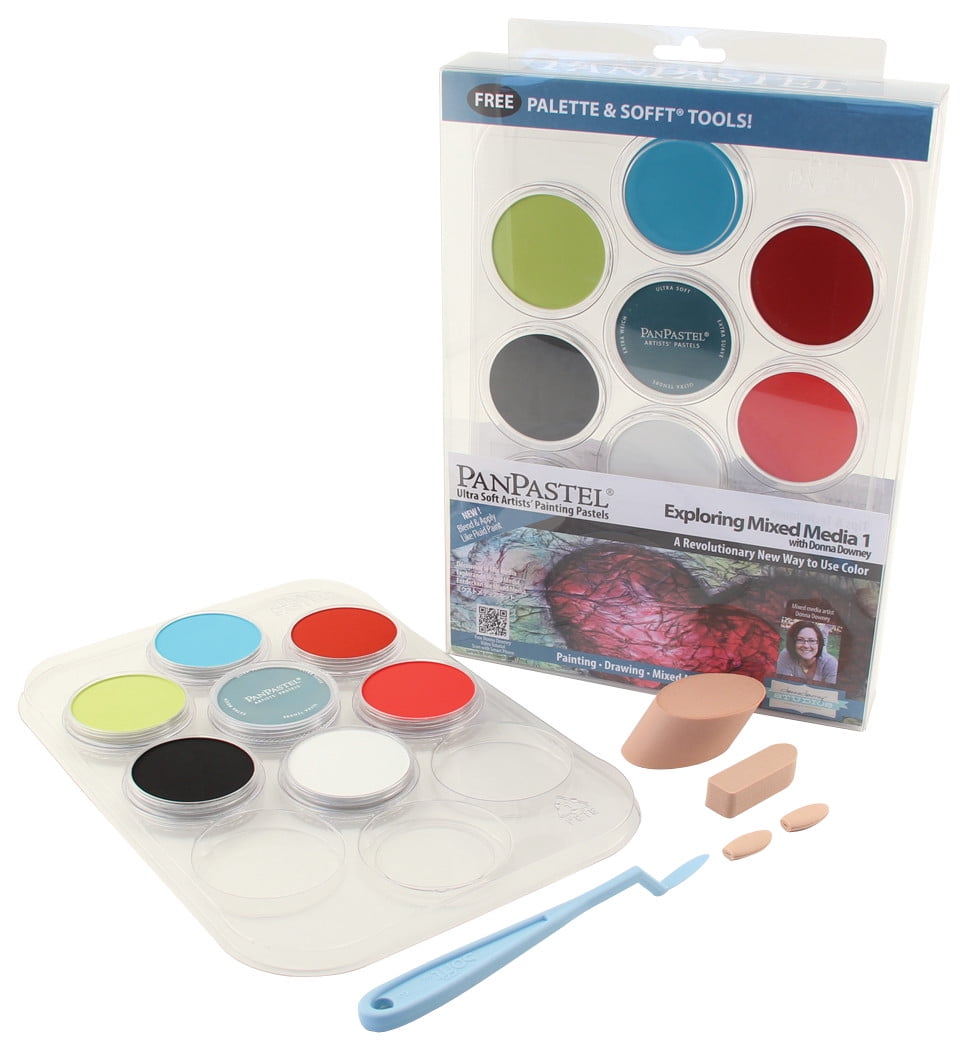 PanPastel® Set, 7-Colors, Exploring Mixed Media Set 1