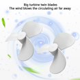 thumbnail image 4 of Cooling Fan Air Cooler Evaporative Cooler Air Conditioner For Bedroom Room Cooler Air Cooler For Room Portable Air Cooler Spray Type Cooling Fan Desktop Small Air Conditioner Humidifier, 4 of 9
