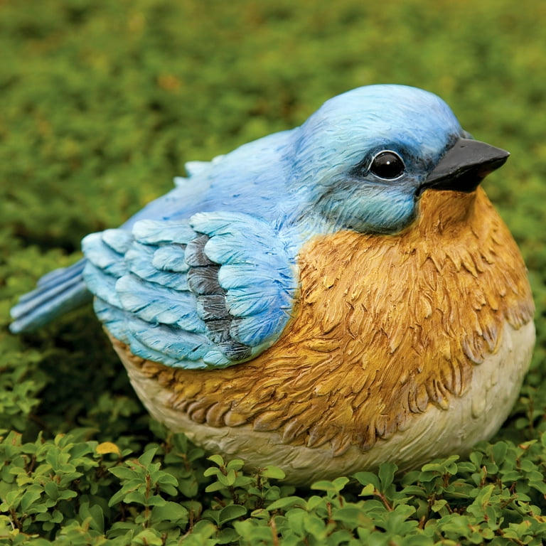 Other Brands Evergreen Enterprises Bluebird Portly Garden Statue