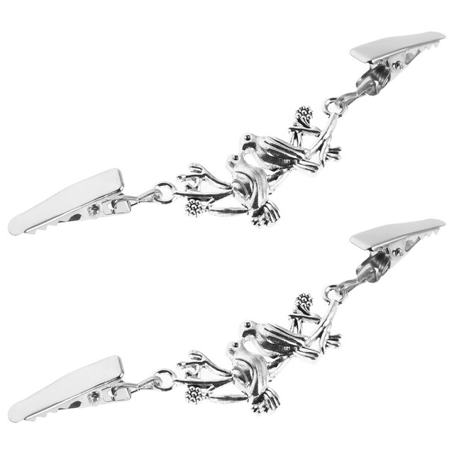 Greenadscape 2Ud Clips Decorativos Para Suéter Y Chal Con Adorable En Plateado