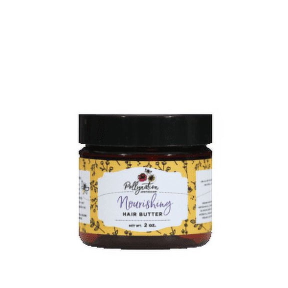 Pollynation Apothecary Nourishing Hair Butter--nourish hair, sealing butter to lock in moisture, soothe scalp irritation and flakes