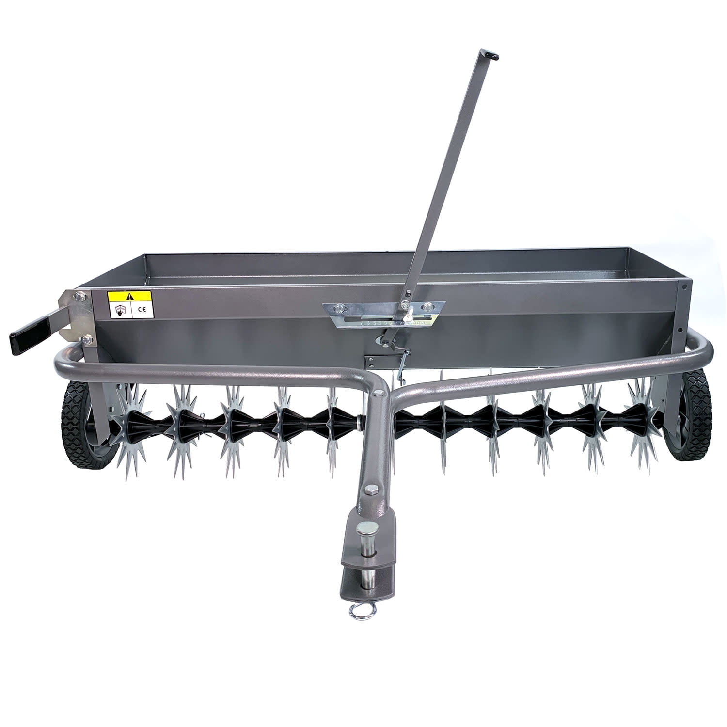40" Combination Aerator Spreader in Hammered Gunmetal | AS2-40BH-S