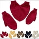 thumbnail image 3 of Guardurnaity Guantes con dedos en forma de corazón Love Connection para correr al aire libre en clima frío. Guantes cálidos para parejas que se guantes y mitones café, 3 of 6
