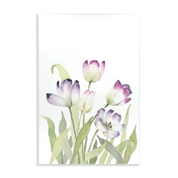 Stupell Industries Fresh Garden Tulips Botanical & Floral Painting Unframed Art Print Wall Art, 10 x 15
