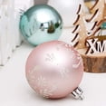 thumbnail image 5 of 30PCS Christmas Ball Ornaments for Xmas Tree Decor 2.36" Shatterproof Christmas Tree Decorations with Hanging Rope Multi Color (Babyblue & White & Pink) ST-001, 5 of 6