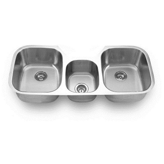 Sfc Sm1180c Undermount Triple Bowl Kitchen Sink 42 25 X 20 625 9 In