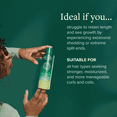 thumbnail image 5 of ALODIA Nourish & Hydrate Creme' Shampoo - 8 oz - Low Lather & Nut-Free Clarifying Shampoo for Build Up with Avocado & Peppermint Oil - Removes Dirt, Sweat & Product Build-up - For All Hair Types, 5 of 14