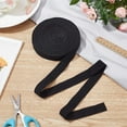 thumbnail image 5 of 20m/ 21.9 Yards Black Elastic Cords Flat Elastic Stretch Strap 20mm Sewing Elastic Straps Polyester Elastic Edge Cords for Sewing Garment Hats Pants Dress Gift Wrapping DIY Crafts, 5 of 6