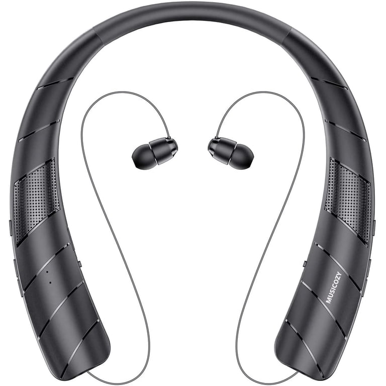Bluetooth  ヘッドフォン Bluetooth Headphones Speaker 2 in 1,Neckband Bluetooth Headphones