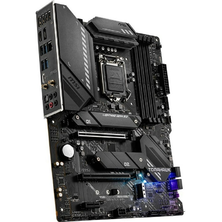 MSI MAG B560 Tomahawk WiFi Gaming Motherboard (ATX, 11th/10th Gen