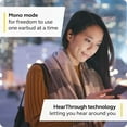 thumbnail image 6 of Jabra Elite 7 Pro in-Ear Bluetooth Earbuds, Noise Cancelling, Gold Beige, 6 of 7