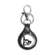 thumbnail image 1 of La chica del yoga Stretch mantener el deporte sano Coche de metal llavero anillo de cuero llavero de regalo, 1 of 4