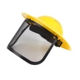 thumbnail image 2 of harayaa Chainsaw Face Face Protection Cover Replacement Protection Visor Adjustable for Yellow Mesh, 2 of 8