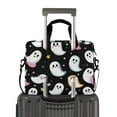 thumbnail image 2 of FORMRS 16" Laptop Bag Carrying Sleeve Case with Handle Travel Shoulder Briefcase, White Halloween Ghost, 2 of 8