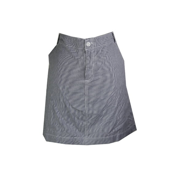 Tommy Hilfiger Womens Navy Jamie Pinstripe Skirt 2