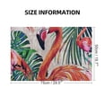 thumbnail image 2 of WYYP Flamingo Palm Leaves Wooden Jigsaw Puzzle Challenging Difficult Wood Puzzle for Adults 1000 PCS, 2 of 6