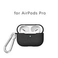 thumbnail image 2 of NIFFPD Apple AirPods Case, Leather Protective Shockproof AirPods Case Cover Airpods pro with Keychain Black, 2 of 7