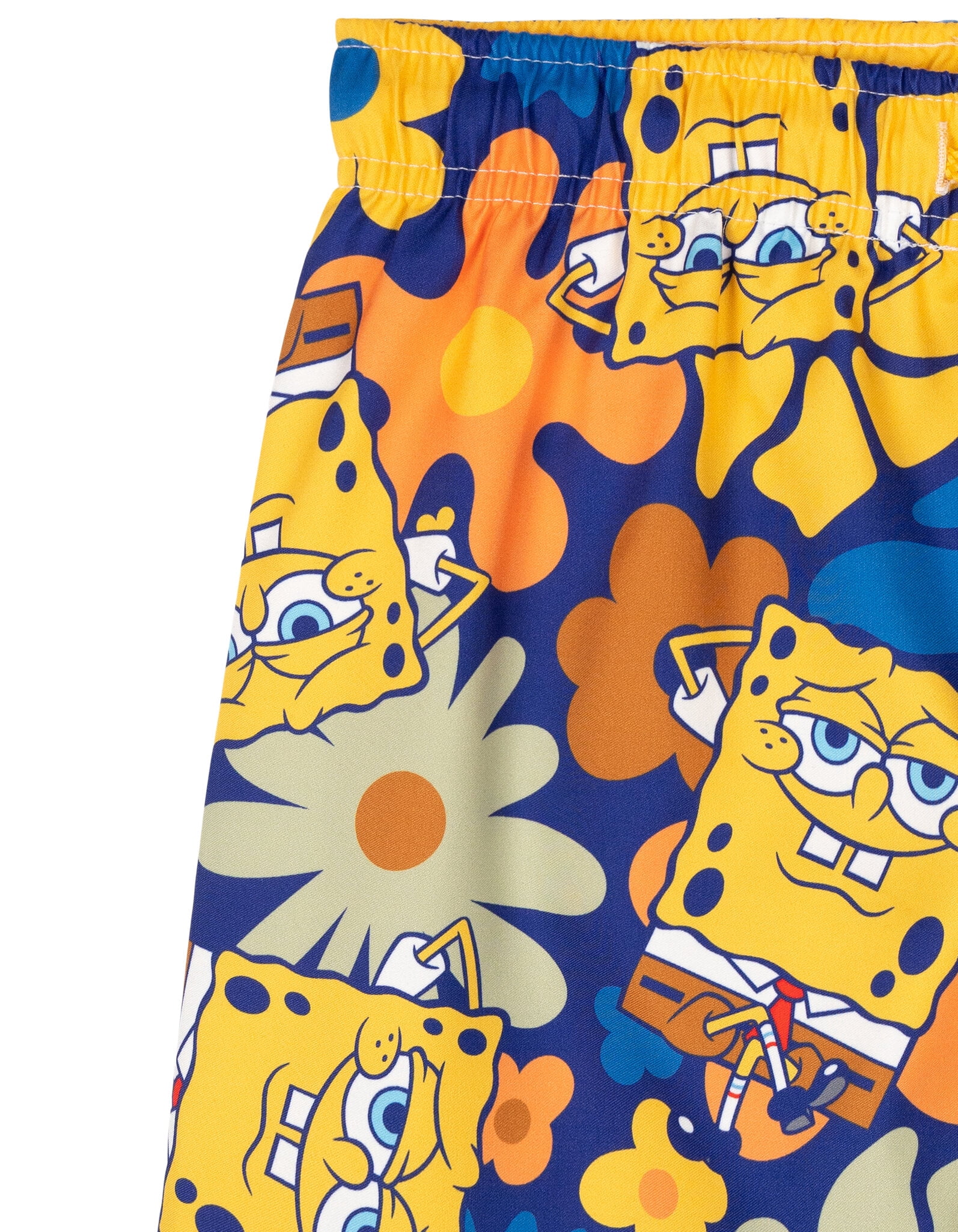 SpongeBob SquarePants Swim Trunks Bathing Suit UPF 50+ Little Kid to Big Kid