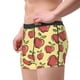 thumbnail image 2 of Balery Apple Calzoncillos bóxer para hombre, ropa interior de algodón suave y transpirable con cinturilla de nailon-Small, 2 of 5