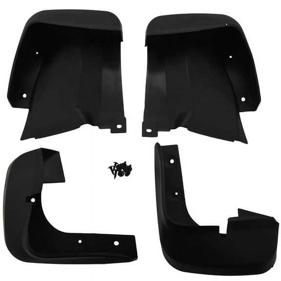 4Pcs Car Front Rear Mud Flap Mudguards Mudflaps Splash Guards For / 2006 2007 2008 2009 2010 2011
