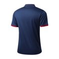 thumbnail image 4 of XDZJLR Mens Polo Shirts Short Sleeve Classic Collar Casual Breathable Knit Blend Button Closure Tops Mens T Shirts S-2Xl, 4 of 5