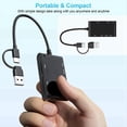 thumbnail image 3 of Lector de Tarjetas Multiusos USB C USB 3.0 6 en 1, Lector de Tarjetas de Imagen Smart/MS/M2/TF/SIM/SD, Adaptador Emory Stick Pro Duo., 3 of 8
