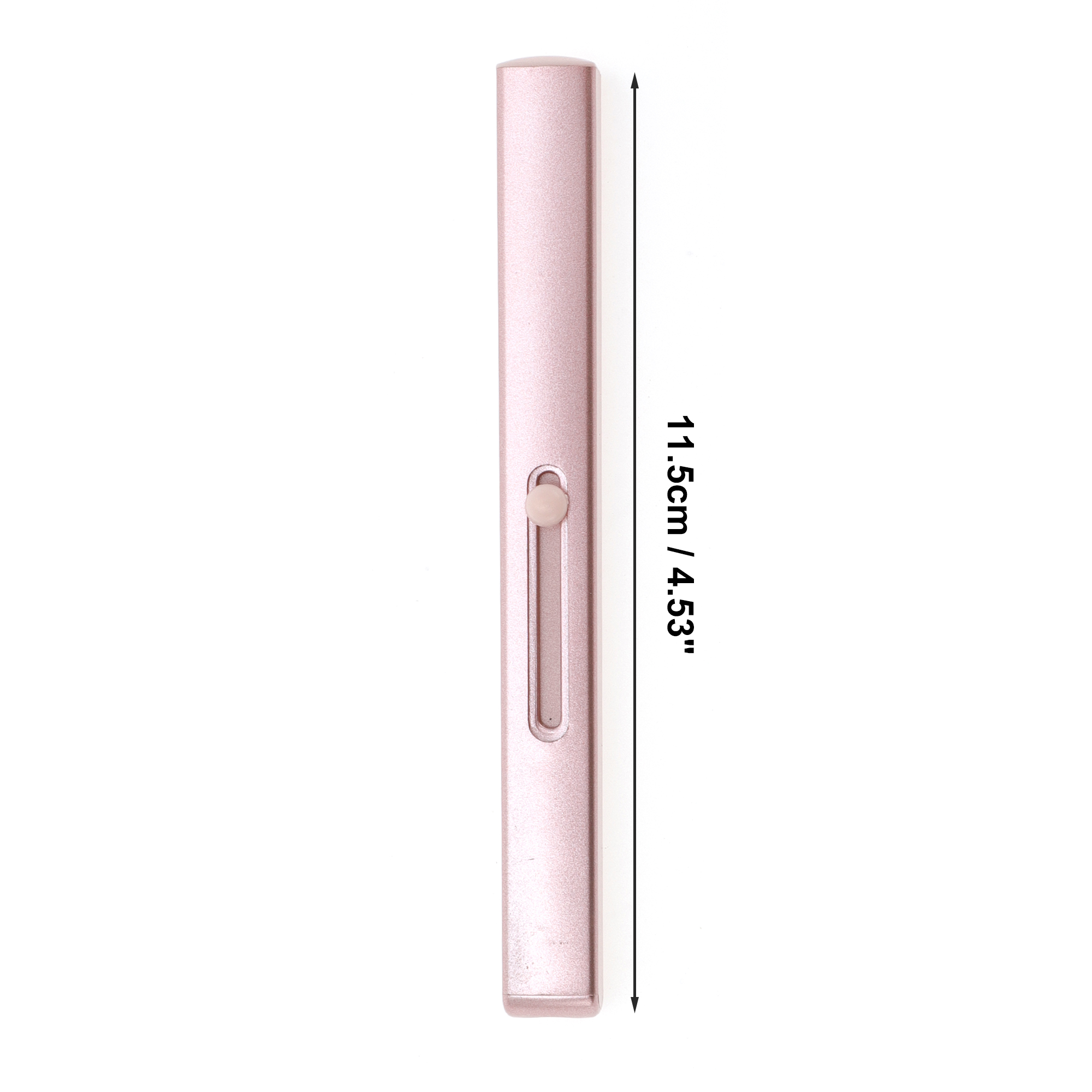 Unique Bargains 1 Pc Portable Durable Single Head Lipstick Brush for Travel Pink