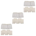 thumbnail image 1 of ZheElen 10 Pieces Muslin Spice Bag Cotton Reusable Drawstring Pouch Kitchen Boiling Filter Holder Cooking Household Organizer 3Set, 1 of 6