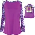 thumbnail image 3 of Hello Mello Trendy Womens Loungewear Tops, Long Sleeve with Tote Bag (Large (12-16), Nerve Reserve), 3 of 3