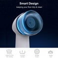 thumbnail image 3 of Filet de Pied Électrique avec 2 Têtes de Meulage Différentes et 1 Tête de Massage Vitesses Réglables USB Rechargeable Callus Remover Outils de Pédicure de Grinder de Pied Portable pour les Talons Fissurés et l'Élimination de la Peau Dure, 3 of 10