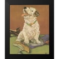 thumbnail image 2 of Unknown 12x14 Black Modern Framed Museum Art Print Titled - Terrier Trouble III, 2 of 5