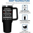 thumbnail image 4 of Birthday Gifts for Women Who Have Everything - Sometimes You Forget You Are Awesome Gifts for Women Mothers Day Gifts for Mom Tumbler with Handle and Straw Baskets for Women Fun Gifts 40OZ, 4 of 6