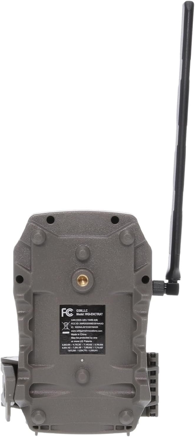 Wildgame Innovations Encounter XT Cellular Trail Camera Compatible with HuntSmart  26 MP 80 ft Dual Network Photo & Video Game Camera for Hunting and Wildlife Scouting with 32GB SD Card & Tree Mount