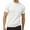 White, variant on Afdoent Mens T-Shirt Male Summer Fashion Jacquard Knit Shirt Crew Neck Ribbed Pullover Top Streetwear