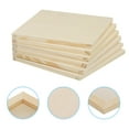 thumbnail image 4 of Unfinished Wood Canvas Panel 6x6" Deep 0.3" Wooden Paint Pouring Panel Boards Cradled, 6 Pack, 4 of 4
