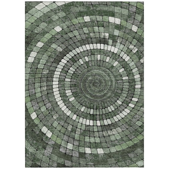 Dalyn Rugs Machine Washable Indoor/Outdoor Chantille ACN2216 Sage 2'6" x 3'10" Rug